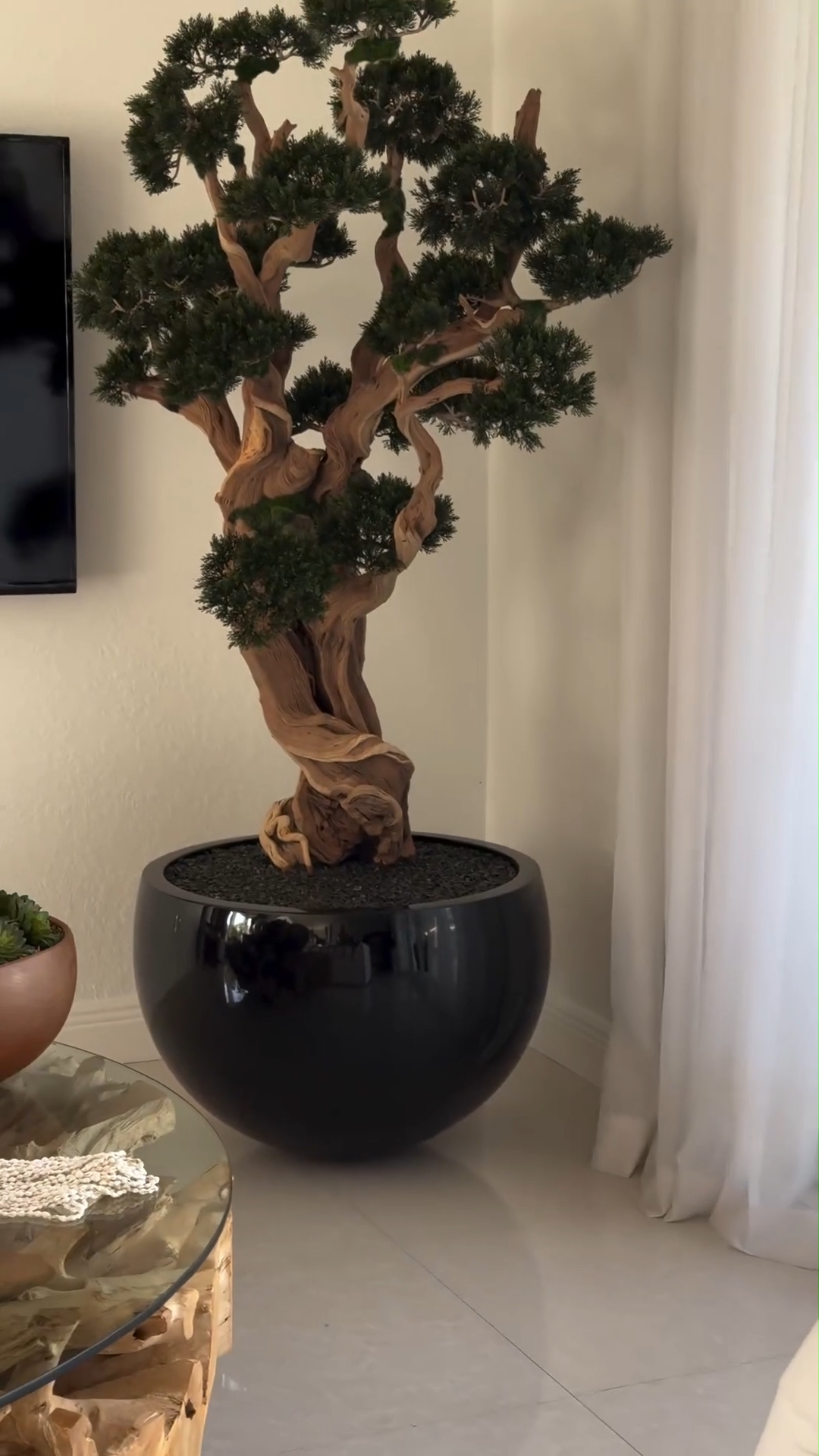 7ft Indoor Artificial Plants( With Flower Pots)-Aldronix