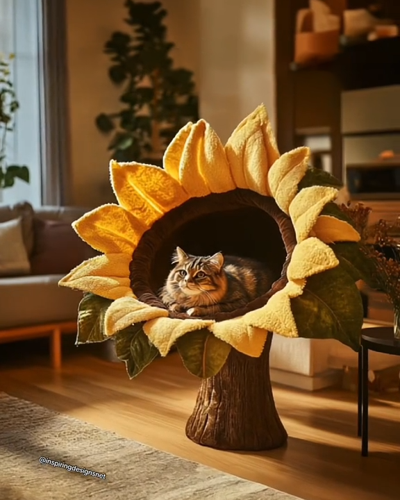 馃敟Flower Shaped Cat Tree-Aldronix