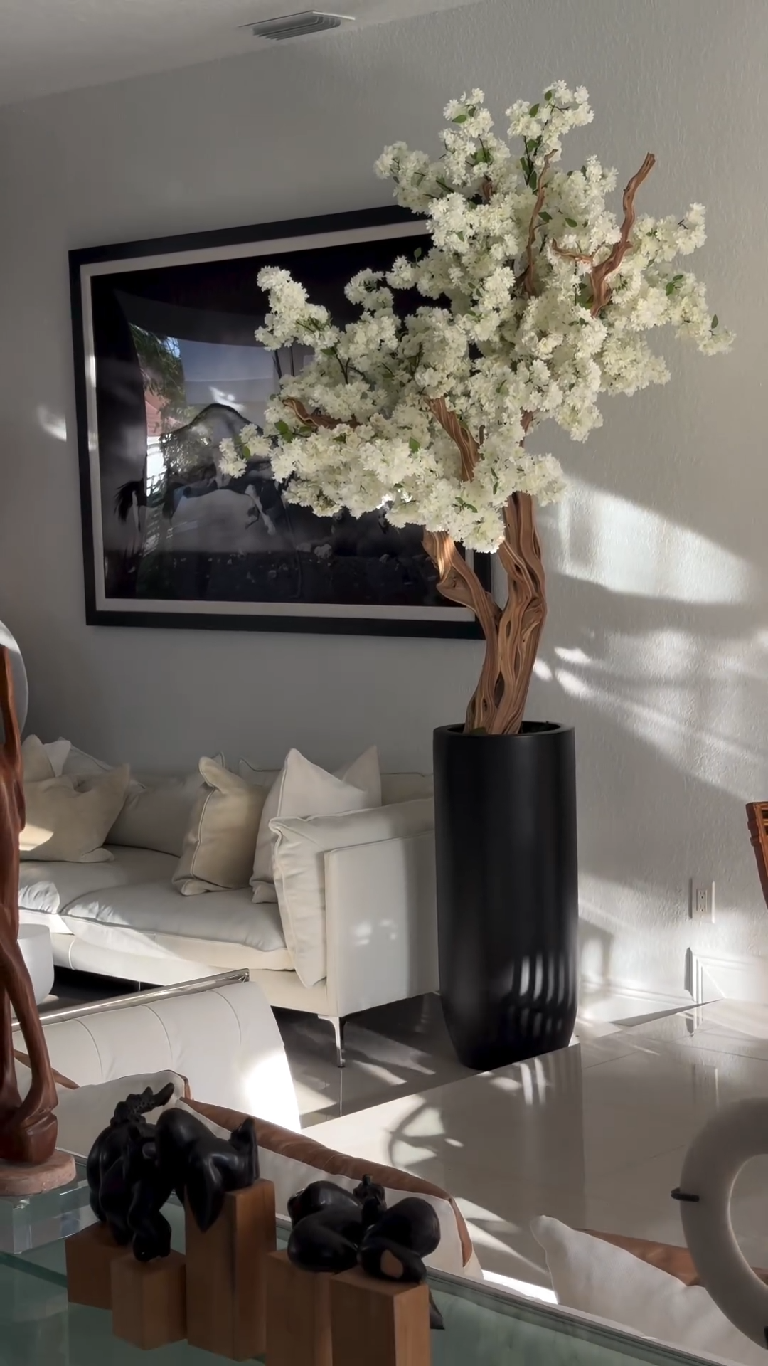 7ft Indoor Artificial Plants( With Flower Pots)-Aldronix