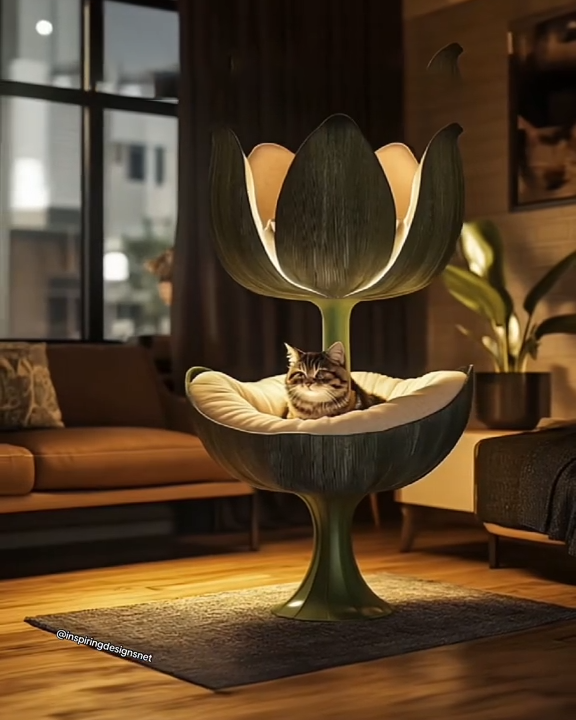 馃敟Flower Shaped Cat Tree-Aldronix