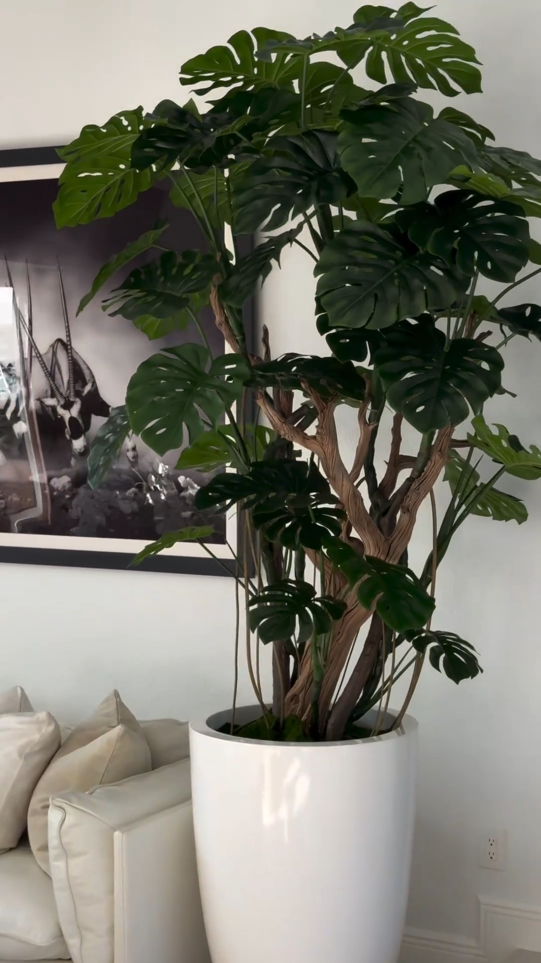 6ft Indoor Artificial Plants( With Flower Pots)-Aldronix