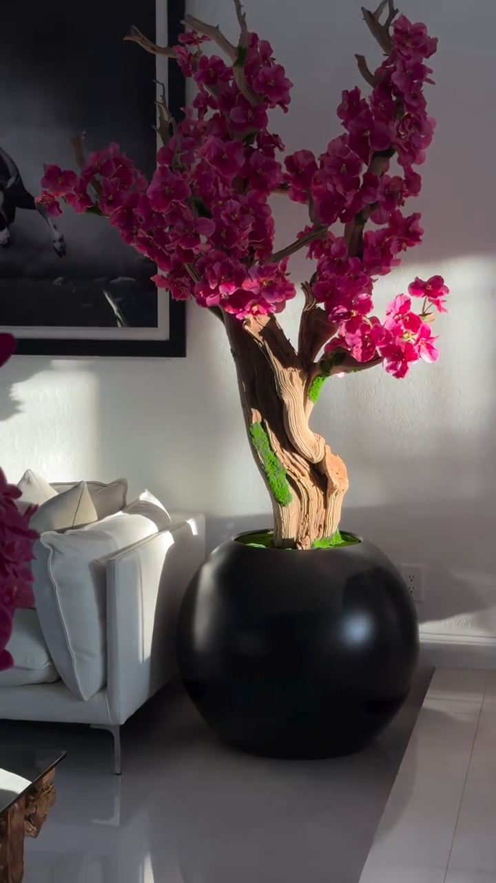 6ft Indoor Artificial Plants( With Flower Pots)-Aldronix