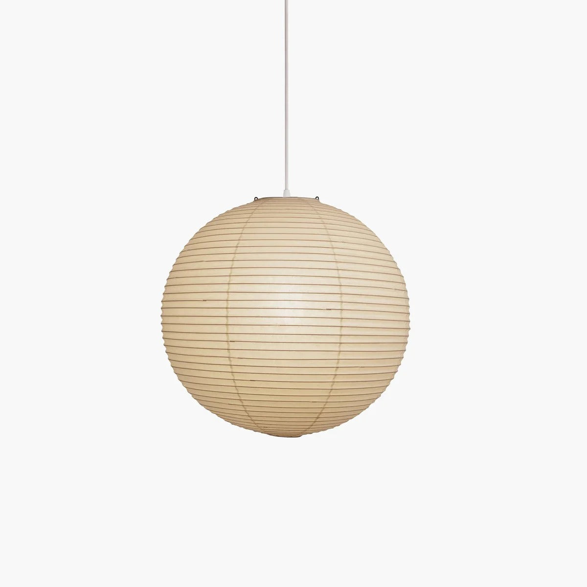 Aiko Minimalistische Pendelleuchte aus geripptem Papier, Kugelform sku1.webp__PID:0a092127-44e6-4507-abdb-52ba2861d705