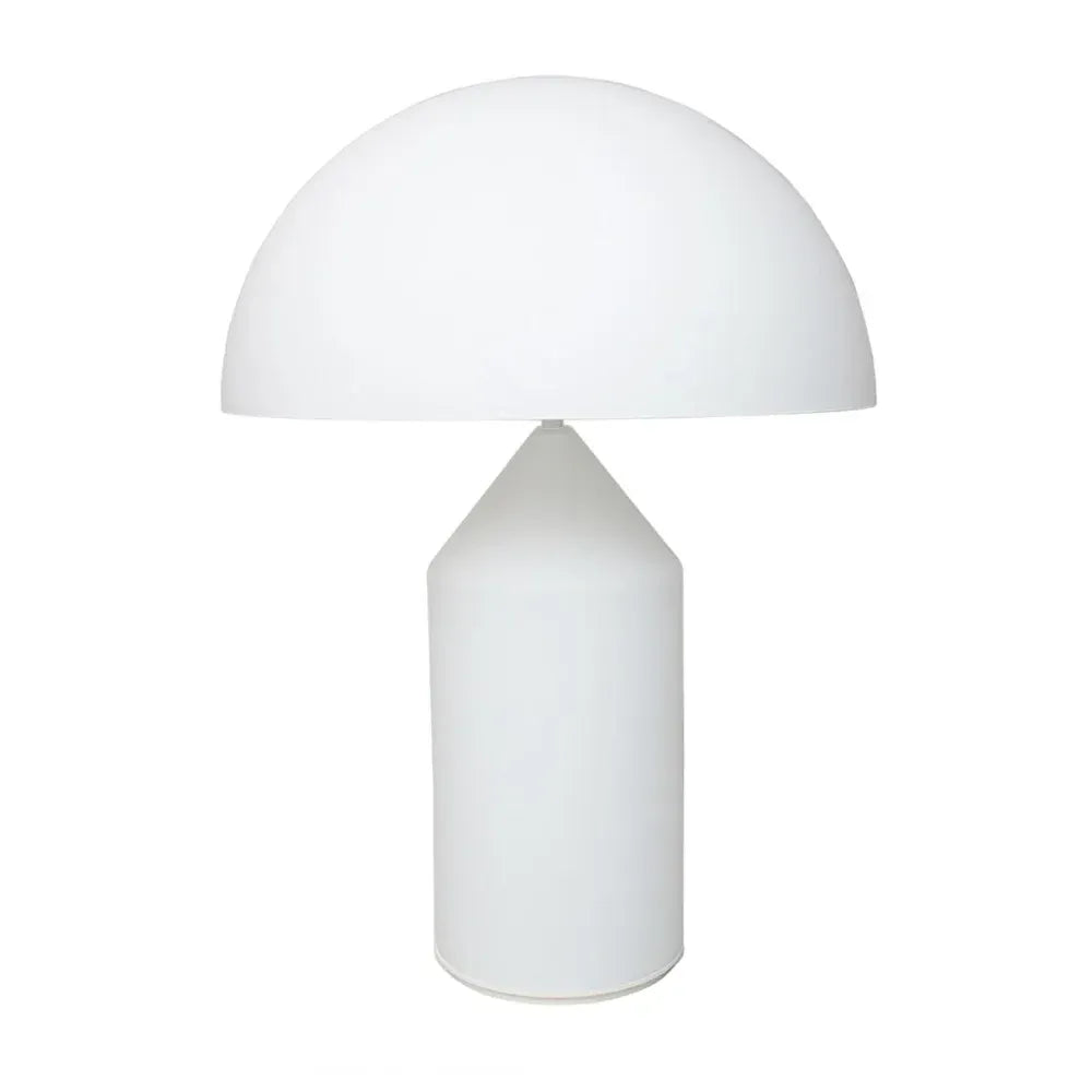 Corvin Modern Mushroom Shaped Metal Table Lamp Mattle White.webp__PID:b55bc579-ce4a-441d-966e-1cae5d1c58ee