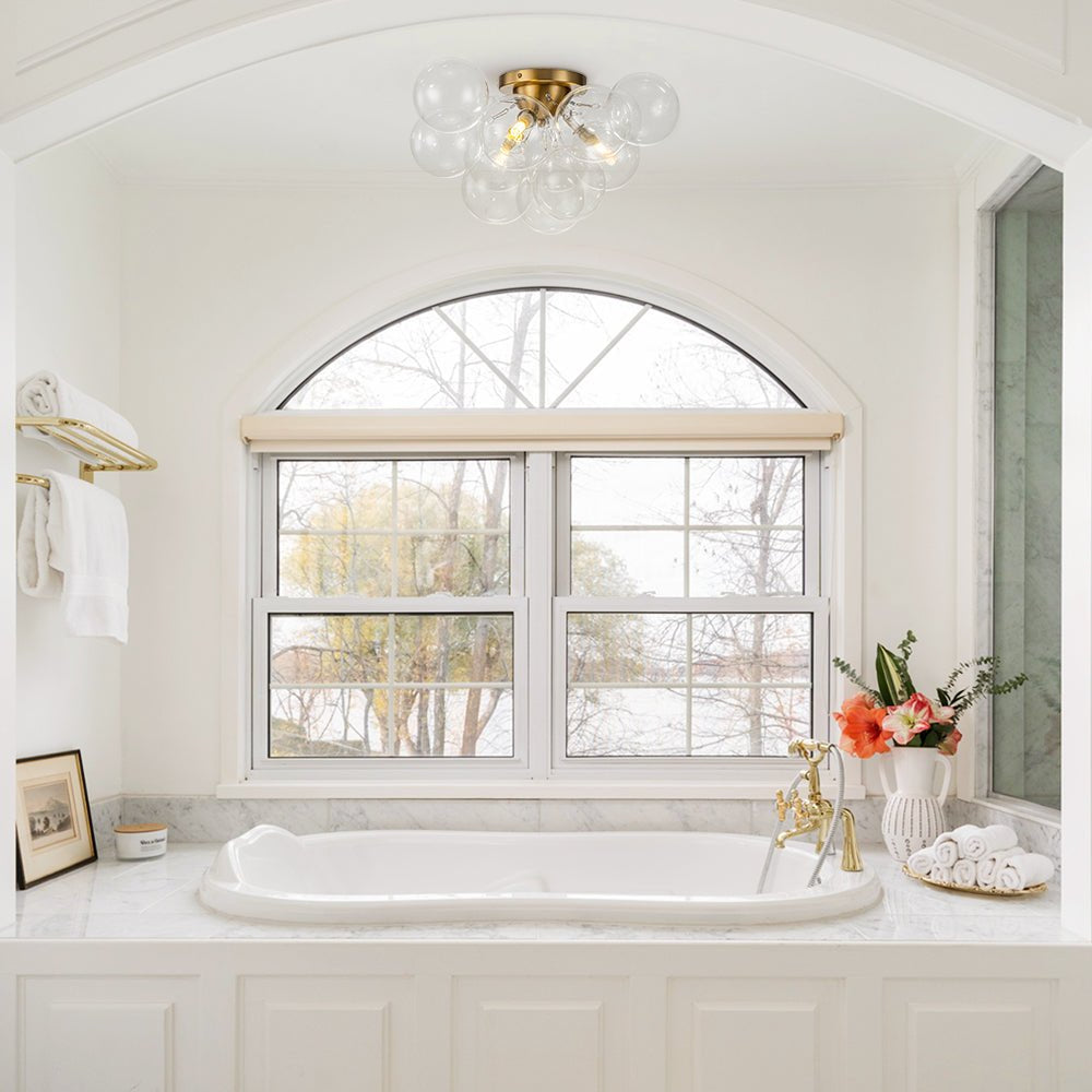 Felix Moderne Bubble Cluster Glas-Deckenleuchte scene4.webp__PID:83019124-b885-46e2-ab74-cffca9751113