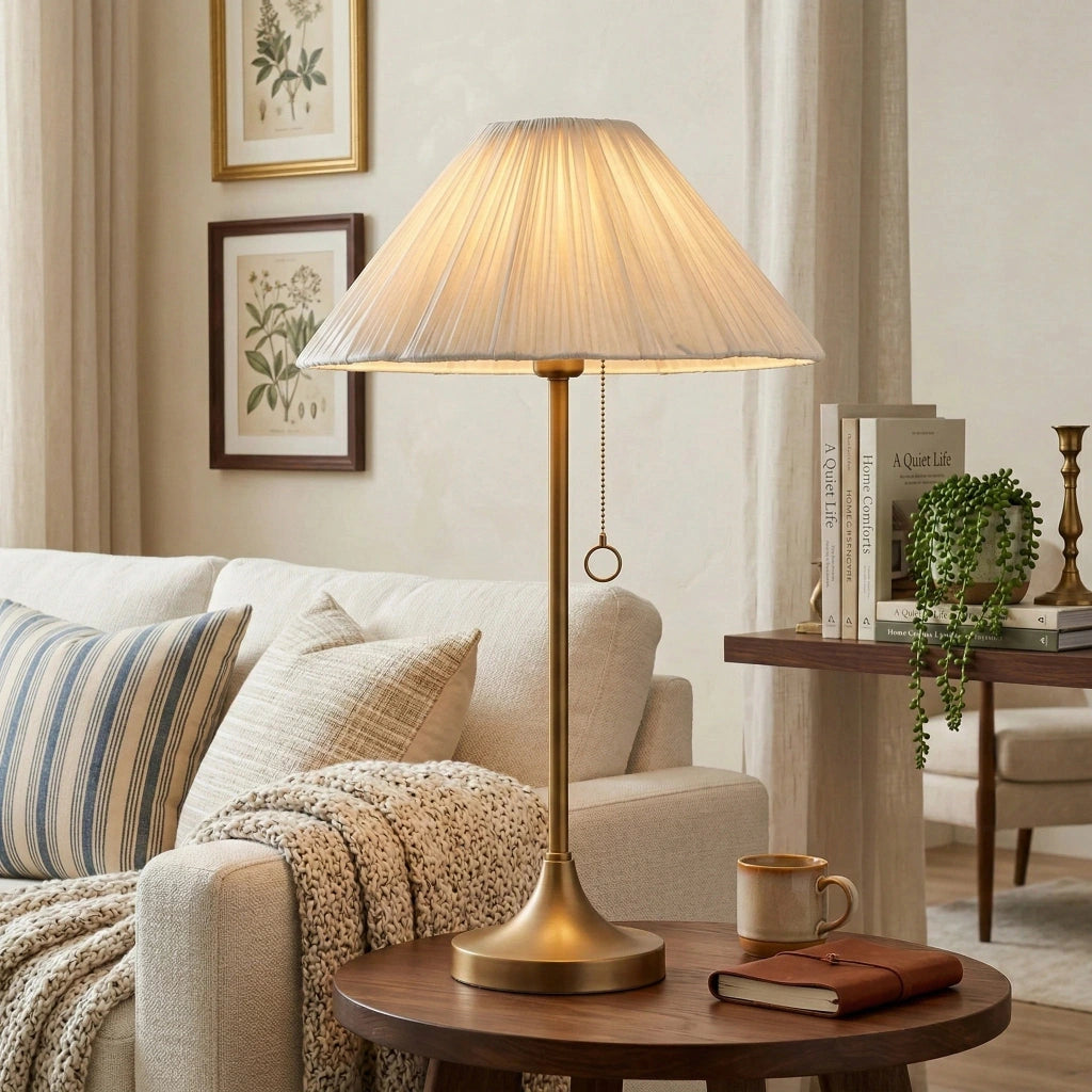 Drusilla Modern Scalloped Linen Table Lamp15.webp__PID:bf8951cc-486a-4232-97c1-9fc04bd1febb