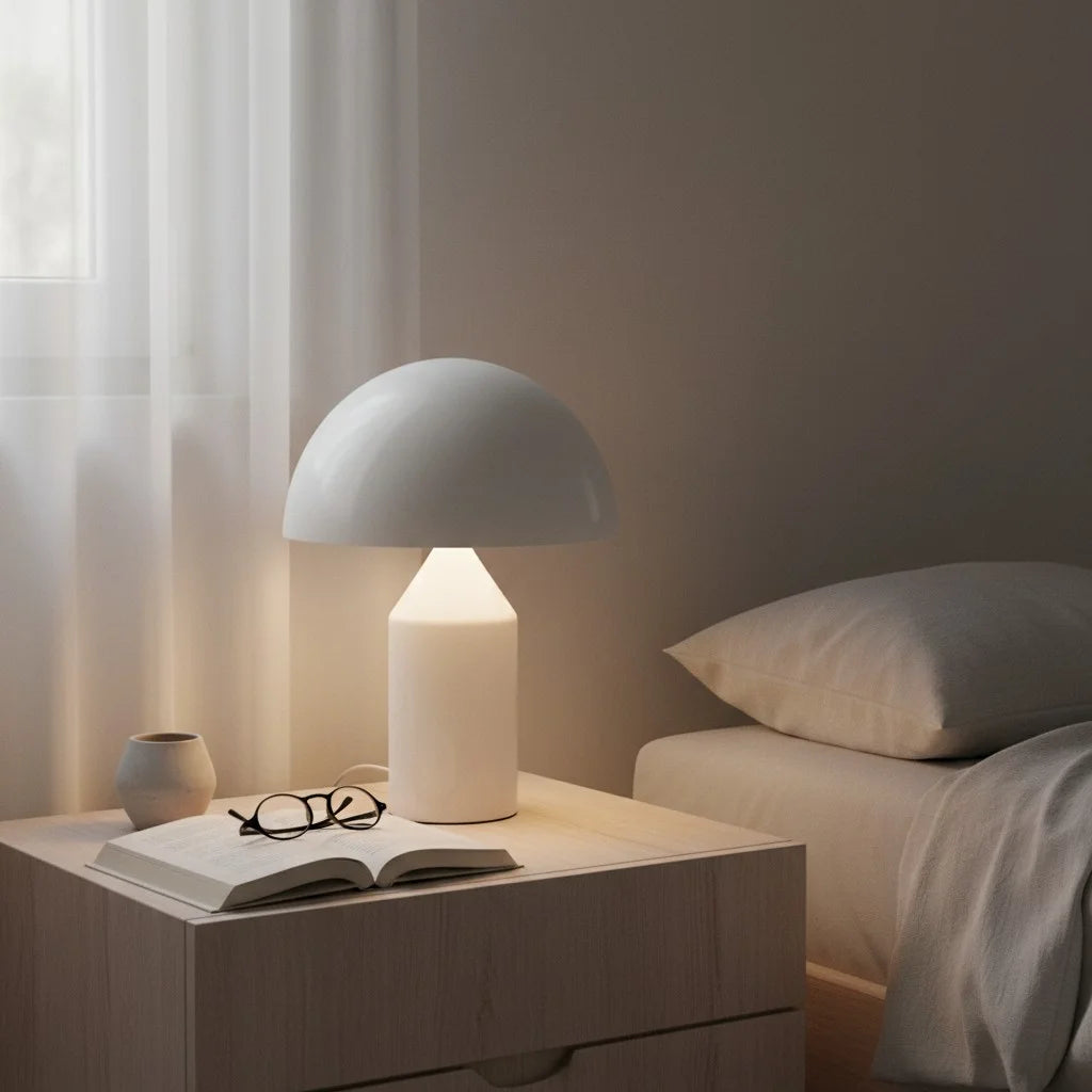 Corvin Modern Mushroom Shaped Metal Table Lamp3.webp__PID:ac9c2f22-0655-48e0-916f-1a07a7252f0a