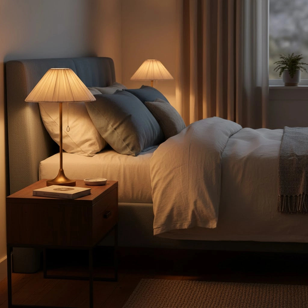 Drusilla Modern Scalloped Linen Table Lamp8.webp__PID:e43dd830-d548-4450-ab76-b1e44246d908