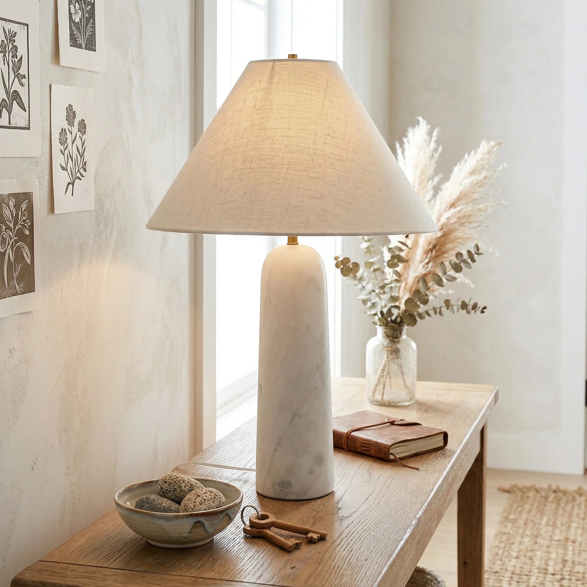 Amarin Modern Minimalist Marble Fabric Table Lamp9.webp__PID:c1dfefbe-1b29-4b92-8133-32a28ce2db62