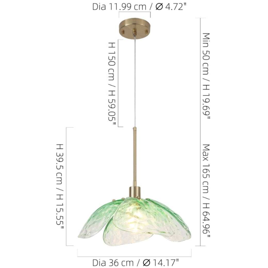 Flora Moderne Pendelleuchte aus gehämmertem Blütenglas size.webp__PID:ec026565-95bf-44cf-b79f-59a5cf8207d5