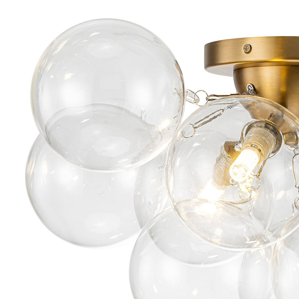 Felix Moderne Bubble Cluster Glas-Deckenleuchte detail1.webp__PID:2a583247-6af5-4383-8191-24b88596e22b