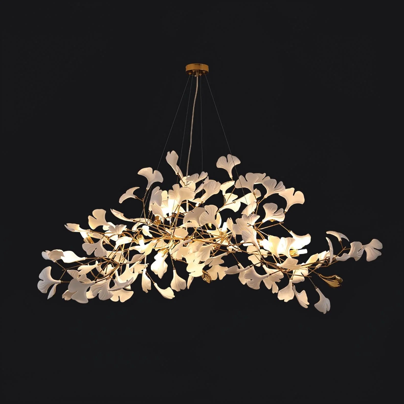 Aurelia Moderner organischer Ginkgo-Kronleuchter detail3.webp__PID:f904accd-46ce-4e51-aee5-554dedf7ff20