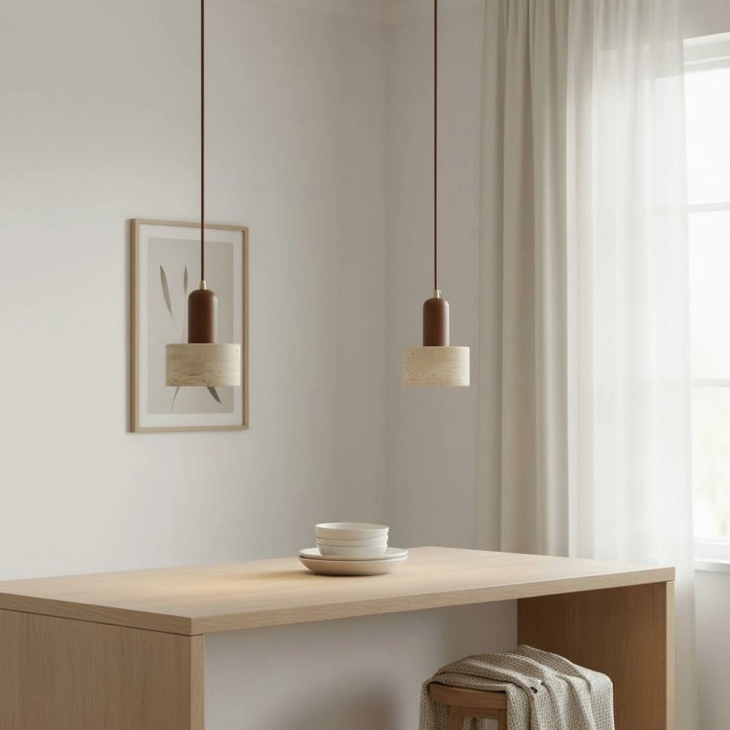 Eric Wabi-Sabi Travertin-Pendelleuchte12.webp__PID:549f2636-1dba-42c4-ac9b-59ac4831fc25