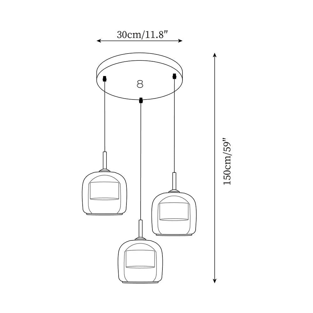 Moderne Pendelleuchte Freja aus Rauchglas, Größe 3.webp__PID:11555786-1280-4c89-b6df-f29e9f1e0859