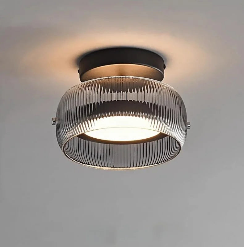 Jude Moderne gerippte Glaskuppel-Deckenleuchte sku.webp__PID:fcc16d28-a25f-4055-a5e8-5471f6e7641b