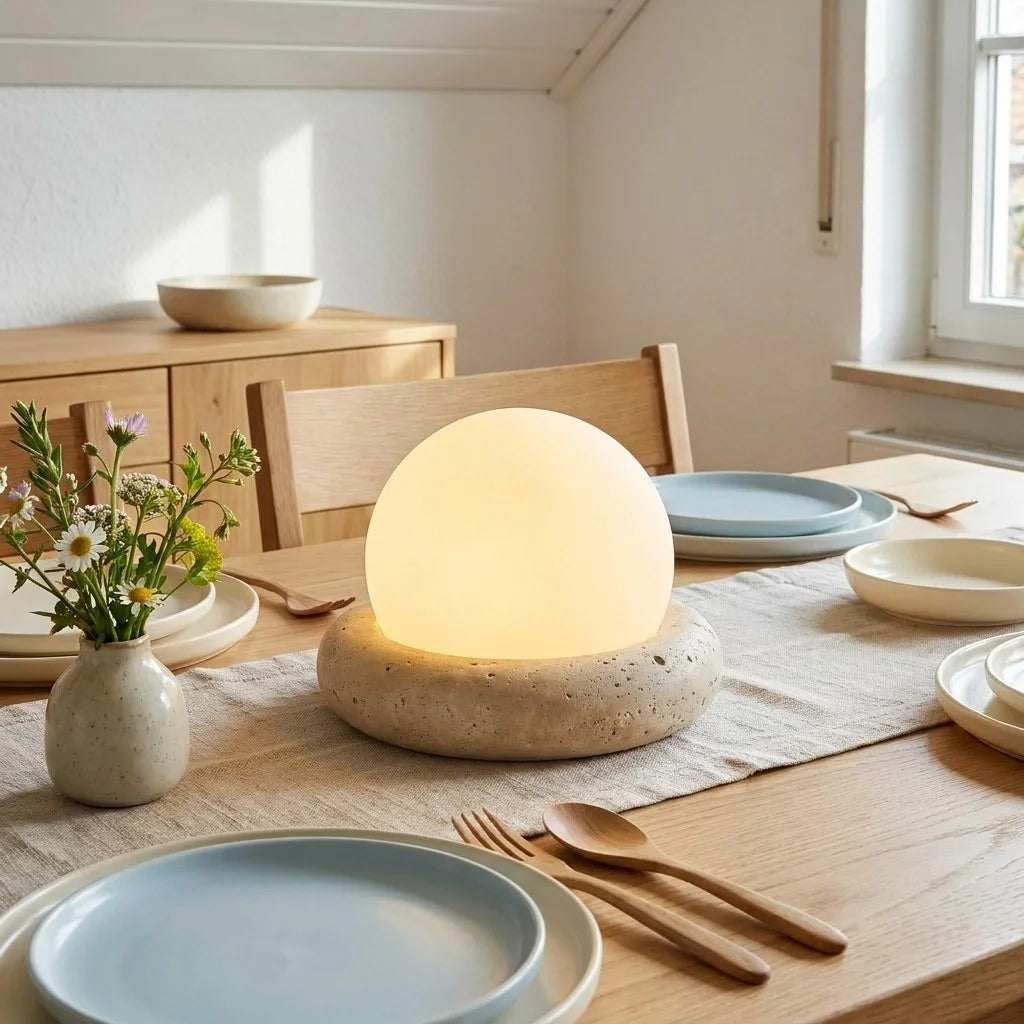 Greta Wabi-sabi LED Travertine Globe Table Lamp10.webp__PID:43b086cd-a2c2-482c-bf8f-dbd71e8b83be