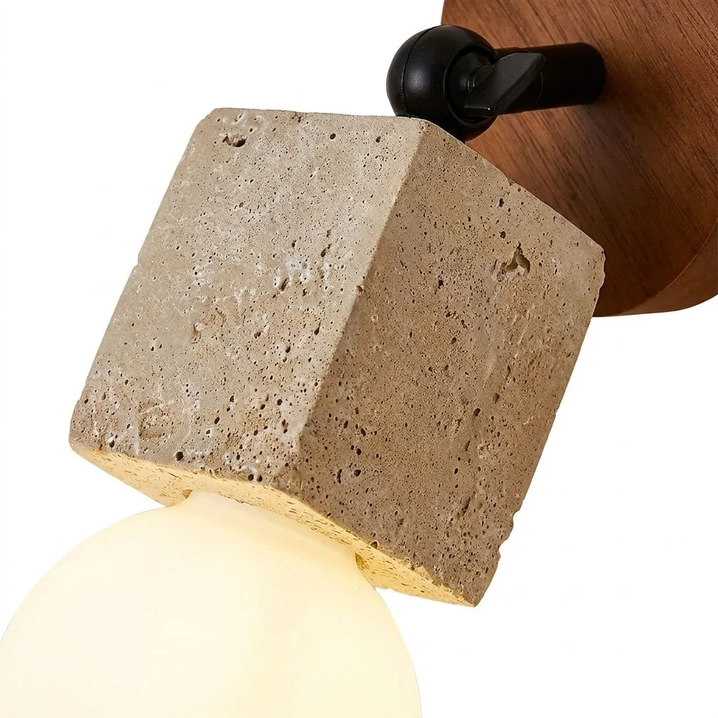 Haven Wabi-sabi Adjustable Travertine Wall Light222.webp__PID:f1df5026-40fd-4d48-93f4-f3a040c41be0