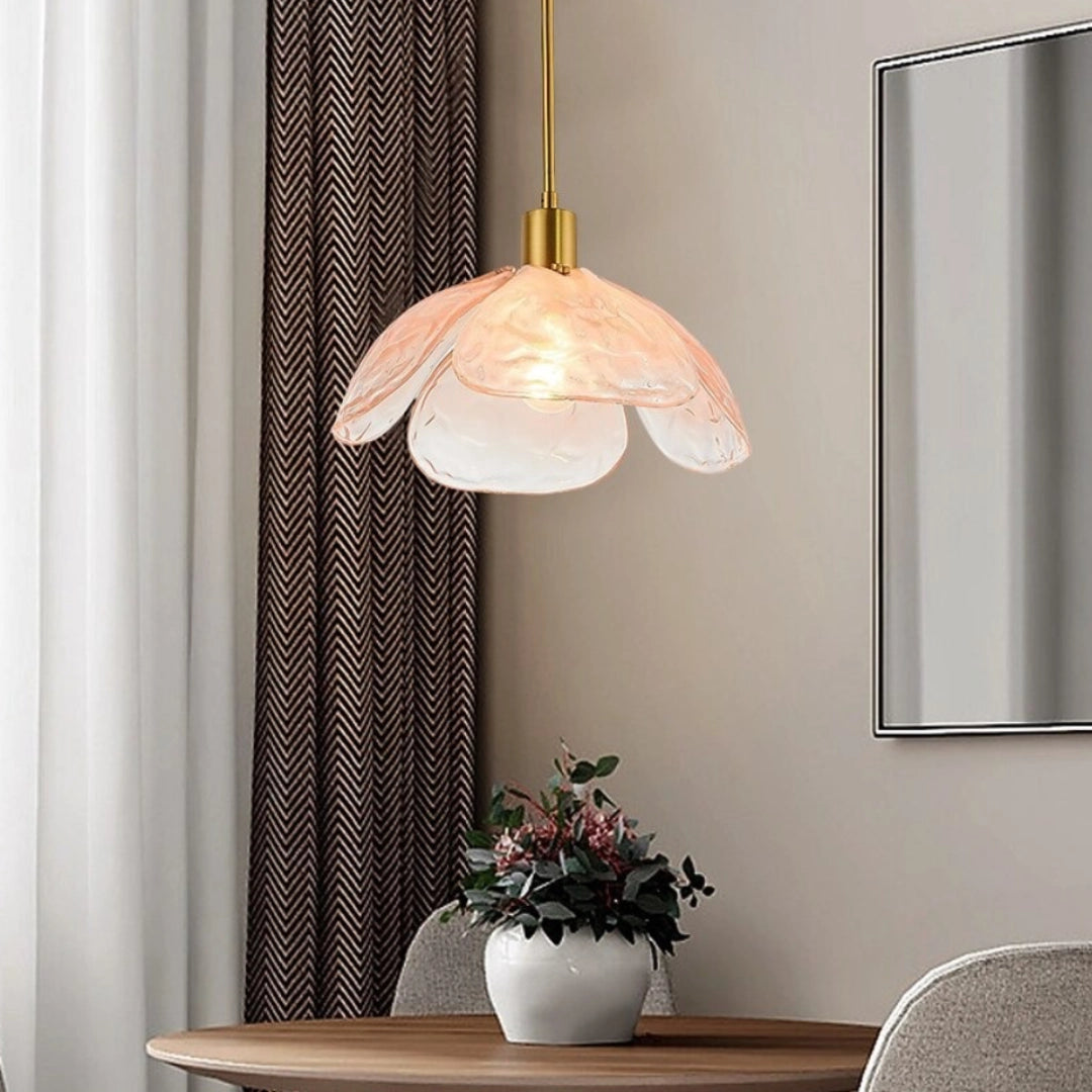 Flora Moderne gehämmerte Blütenblätter Glas Pendelleuchte16.webp__PID:f0a776d5-2e81-4ec2-bbe2-9c85624aa4c4
