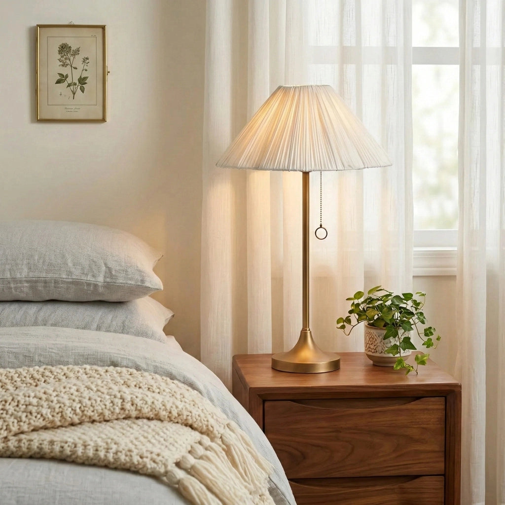 Drusilla Modern Scalloped Linen Table Lamp7.webp__PID:8951cc48-6ae2-42d7-819f-c04bd1febb24