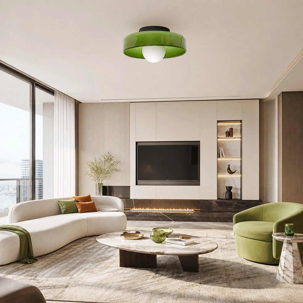 Edris Modern Disc Orb Glass Ceiling:Wall Light10.webp__PID:befa6a63-b281-49f6-b557-eb0eeab76916