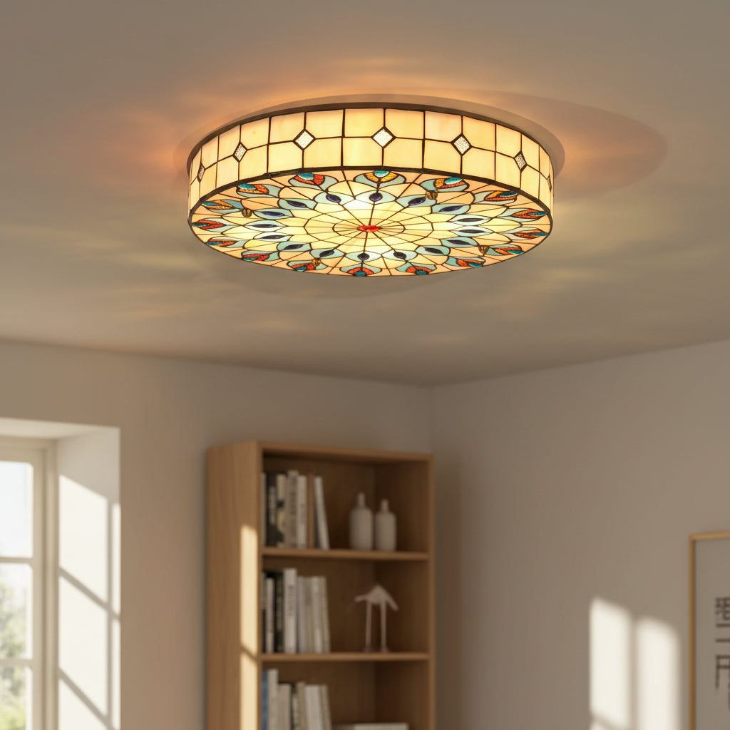 Beatrice Vintage Flush Mount Stained Glass Ceiling Light 11.webp__PID:d86127cc-7c35-4695-a261-37f53d2f160f