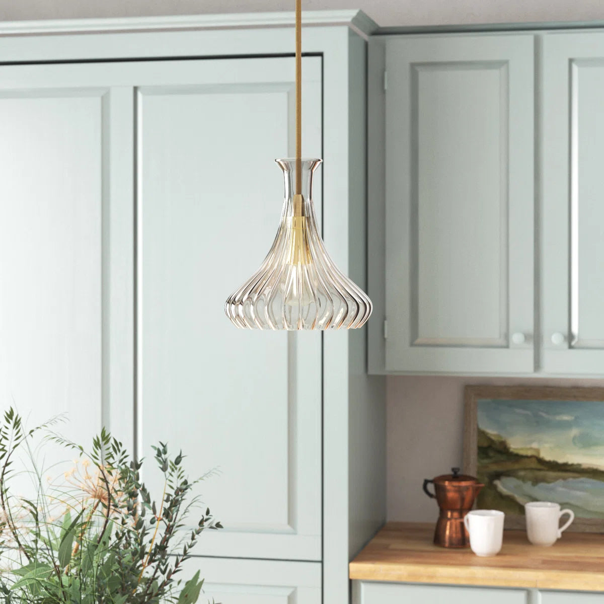 Erato Moderne Karaffe Pendelleuchte aus geripptem Glas (2).webp__PID:db761fa0-8956-4651-8dab-79978d563f03