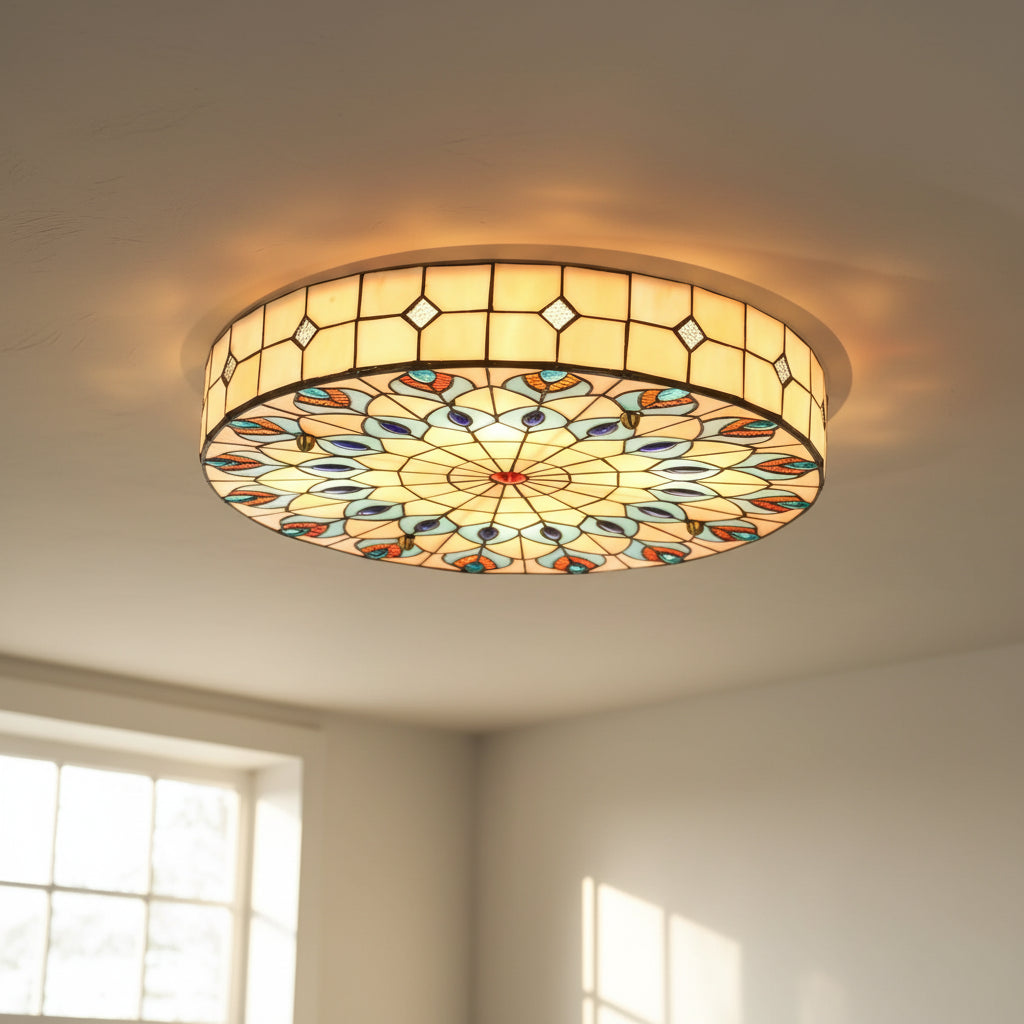 Beatrice Vintage Flush Mount Stained Glass Ceiling Light 7.webp__PID:d8d935ec-d861-47cc-bc35-e695626137f5