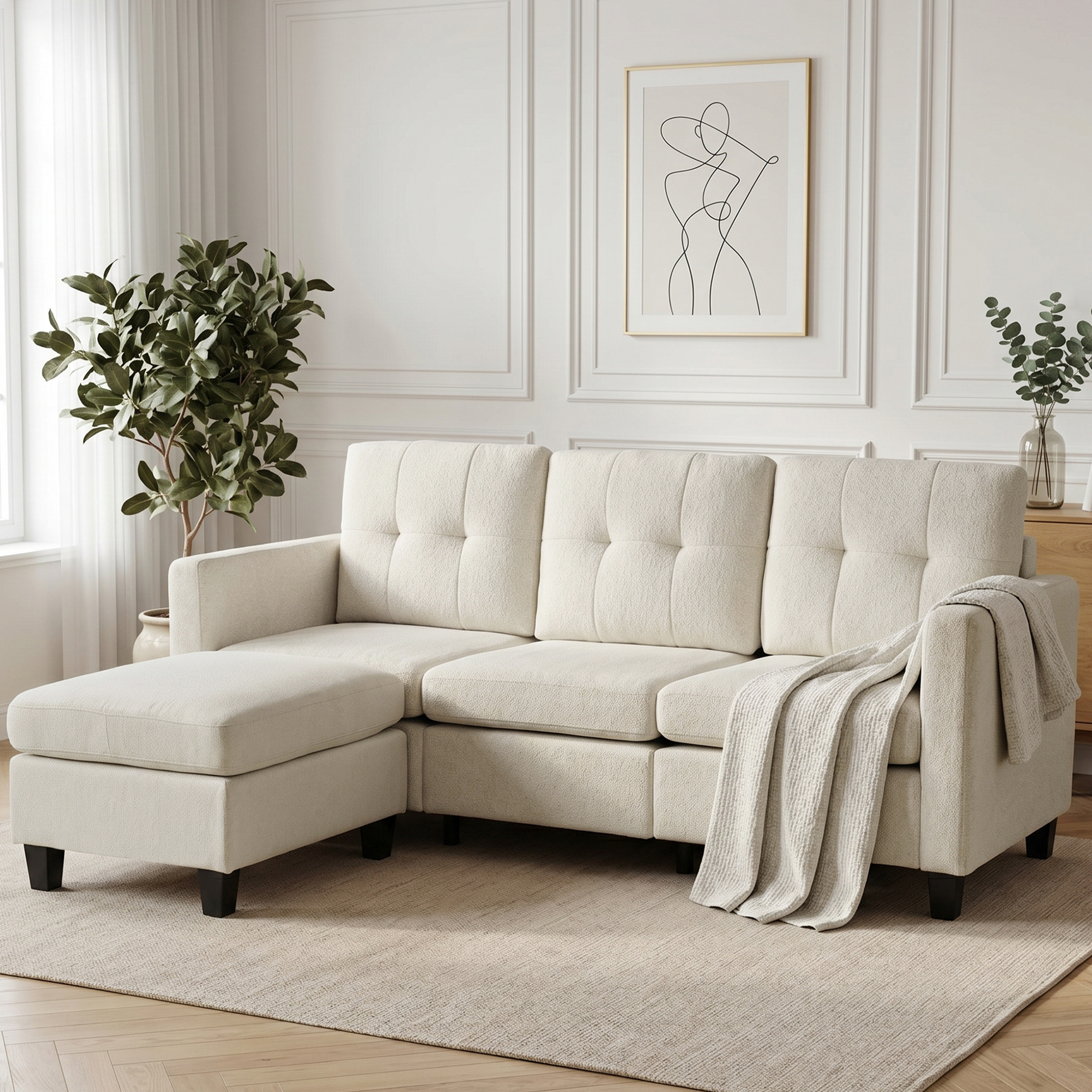 Modular Sectional Living Room Couch Sofa 