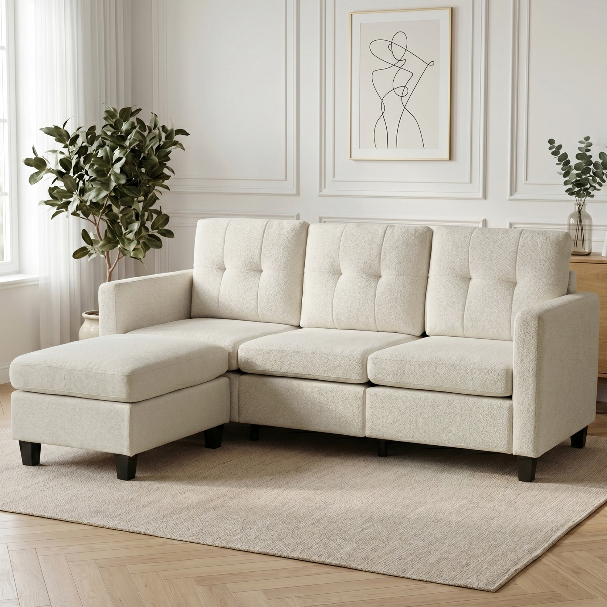  Modular Sectional Living Room Couch Sofa 