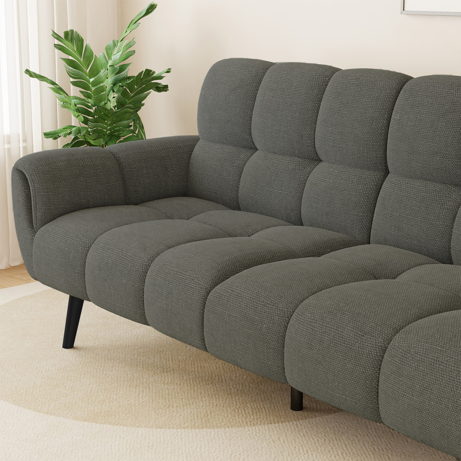 Convertible Folding Sofa Bed  3 Seater Living Room Sofa Bed