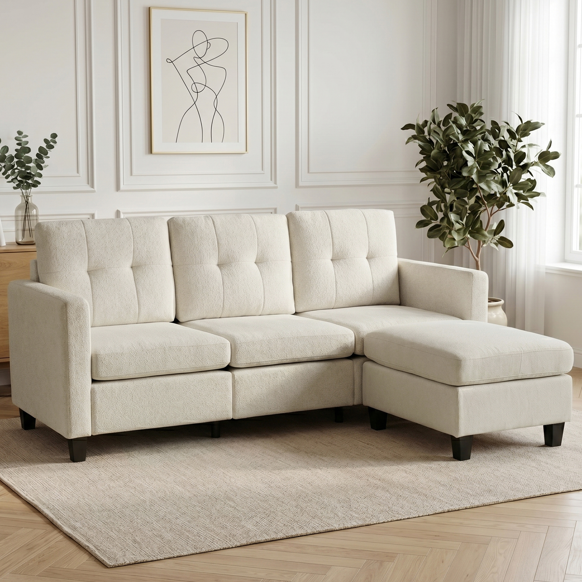  Modular Sectional Living Room Couch Sofa 