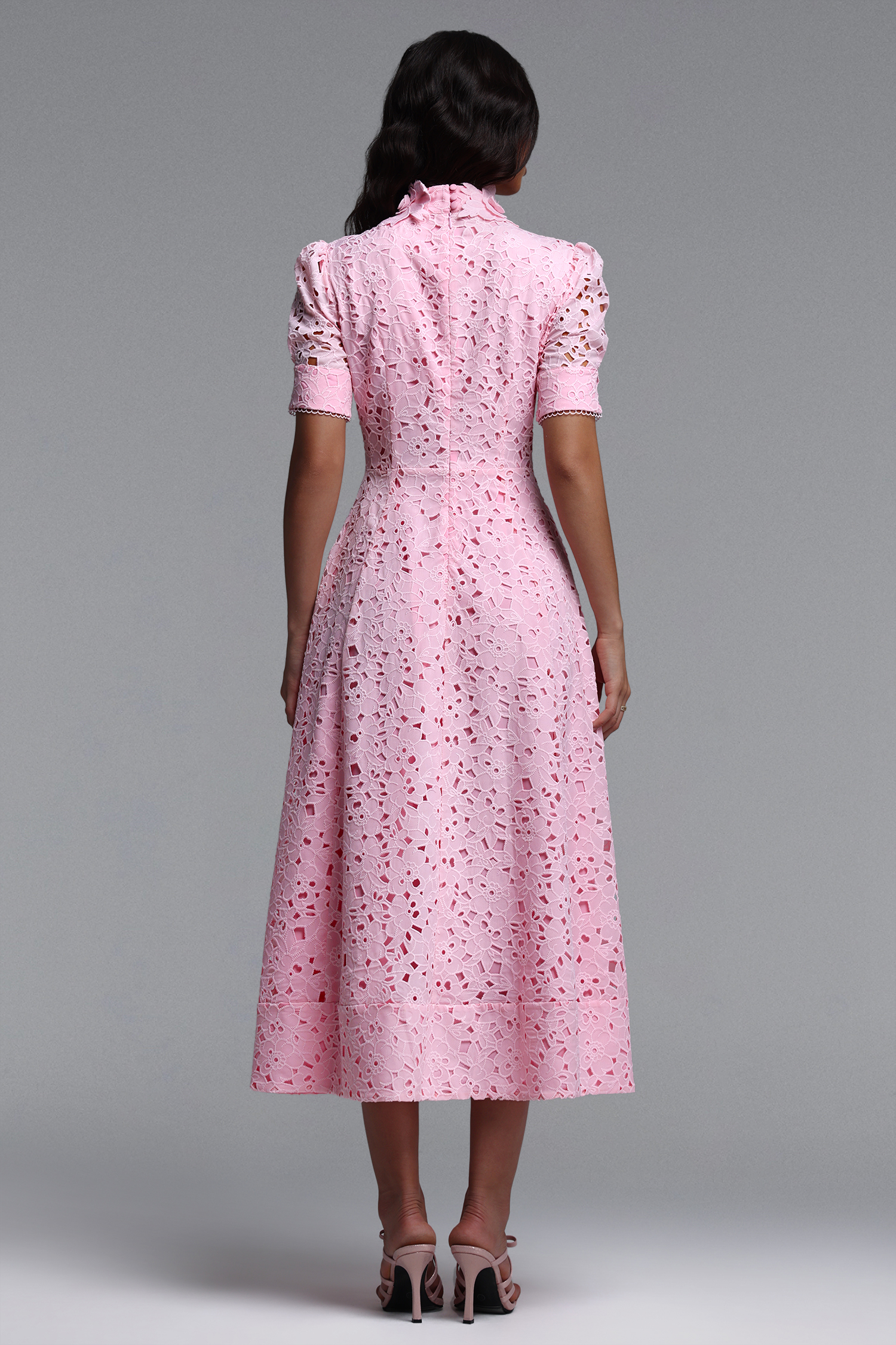 Kitsu Short Sleeve Midi Dress