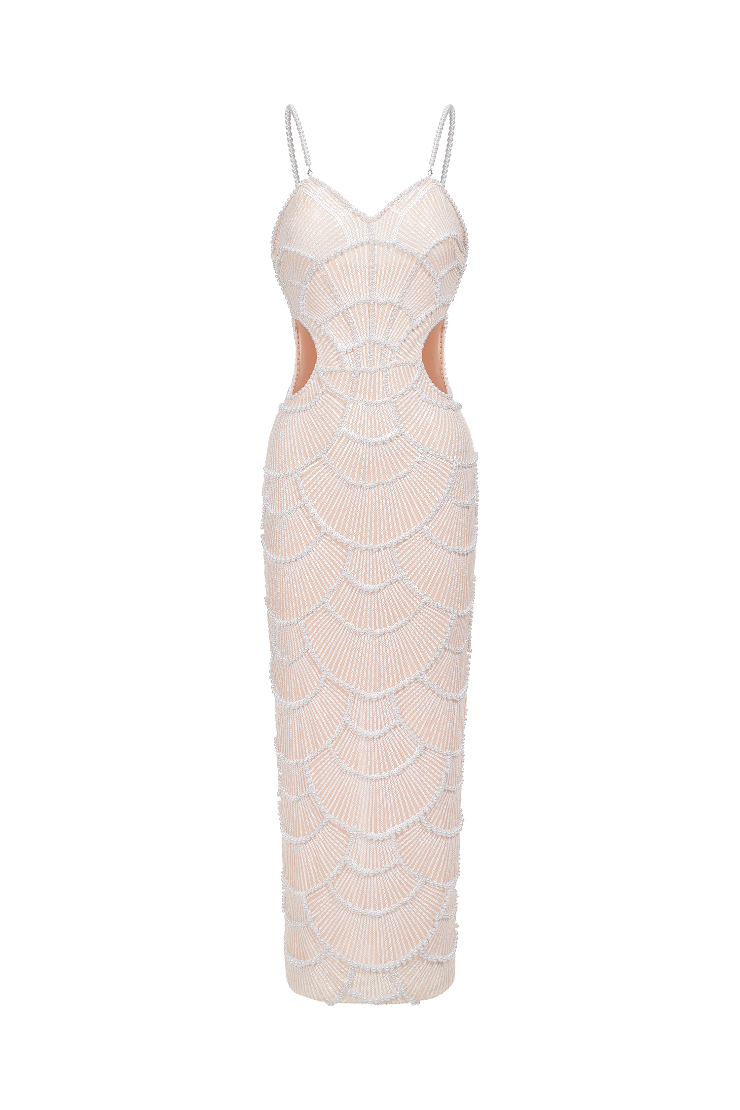 Teresa Pearl Sequin Midi Dress