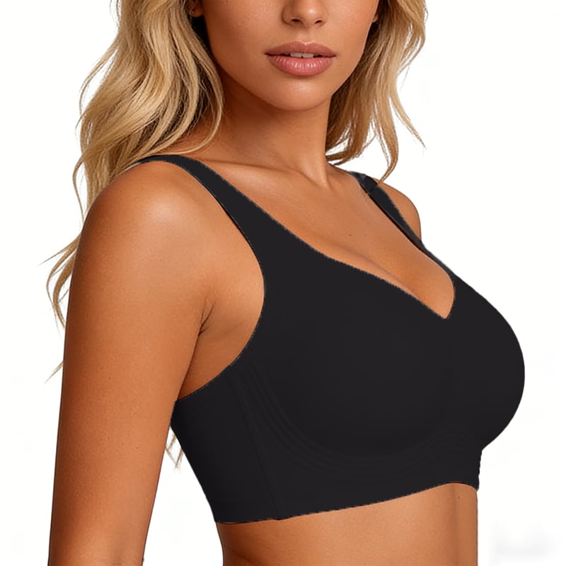 🏆Wirefree Full-Coverage Support Bra Padded Gentle Uplift All-Day Comfort👍No More Sagging Breasts