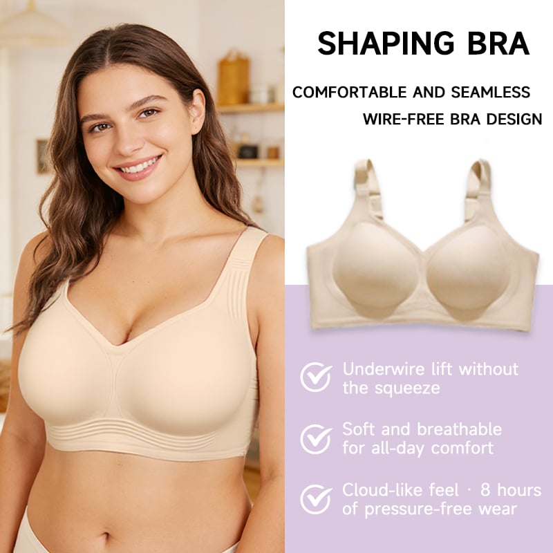 🏆Wirefree Full-Coverage Support Bra Padded Gentle Uplift All-Day Comfort👍No More Sagging Breasts