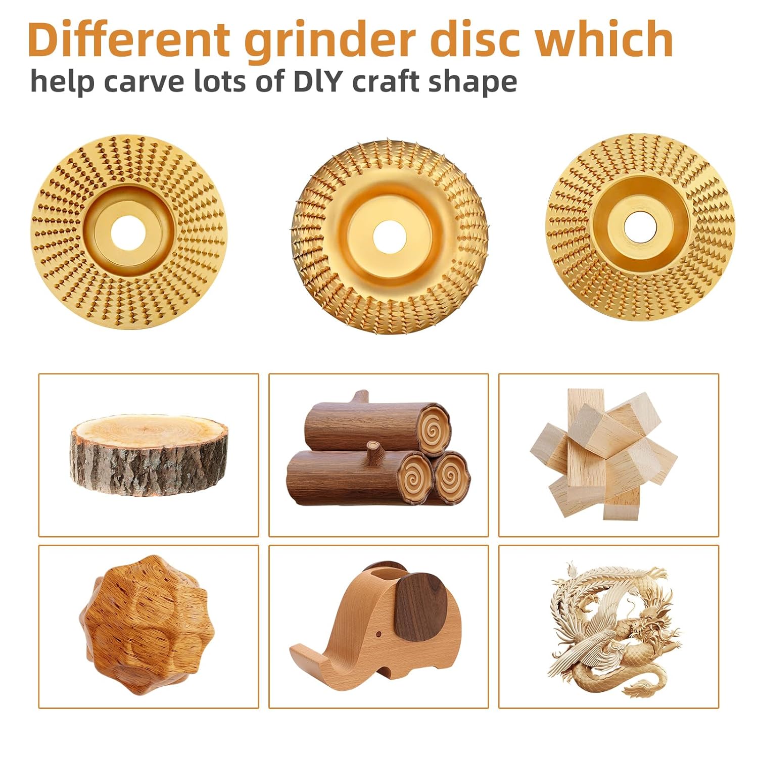 🎉🛠️3PCS Wood Carving Disc Set🔥