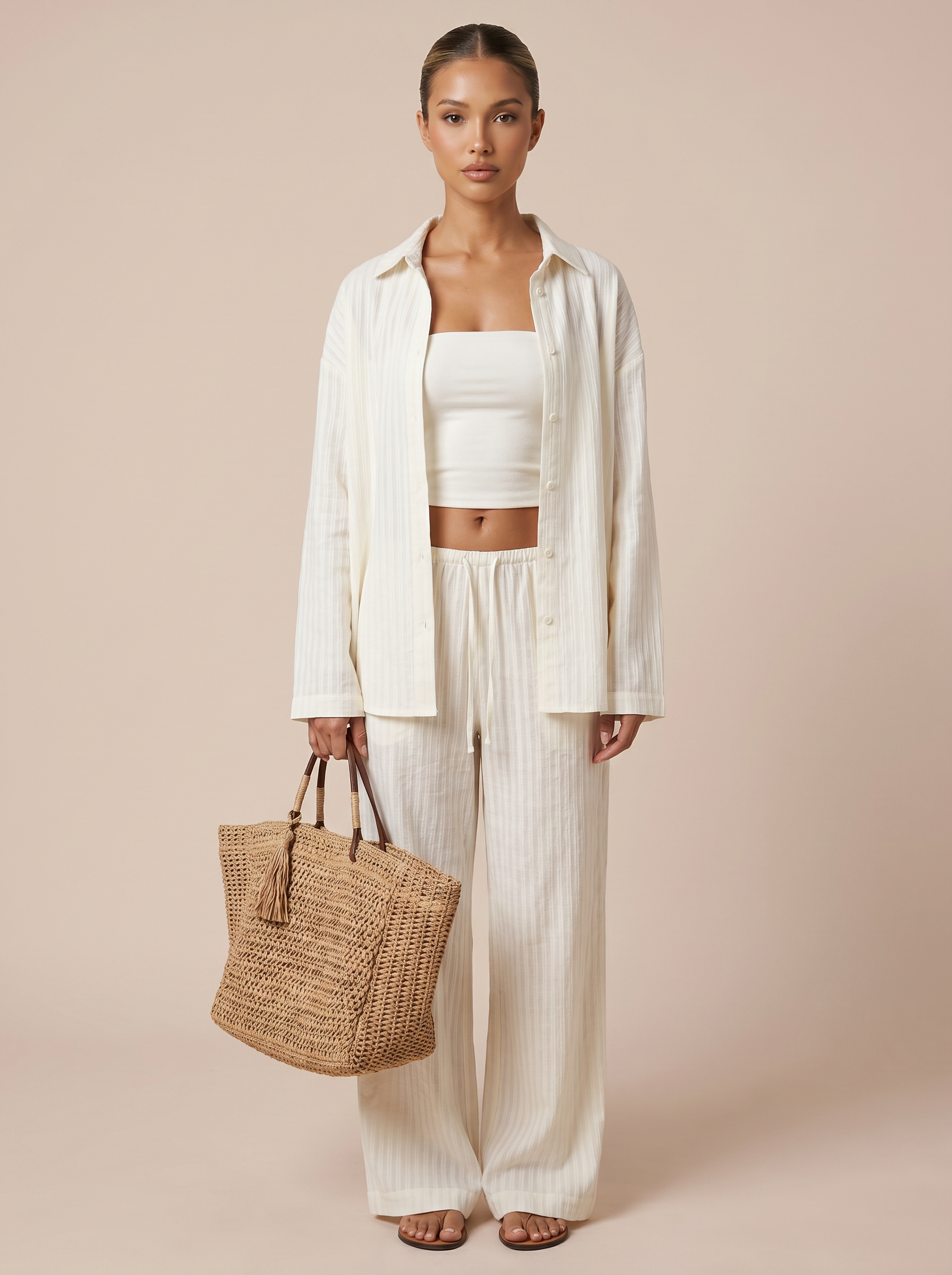 Shelby Cotton Two Piece Set Beach Summer Set