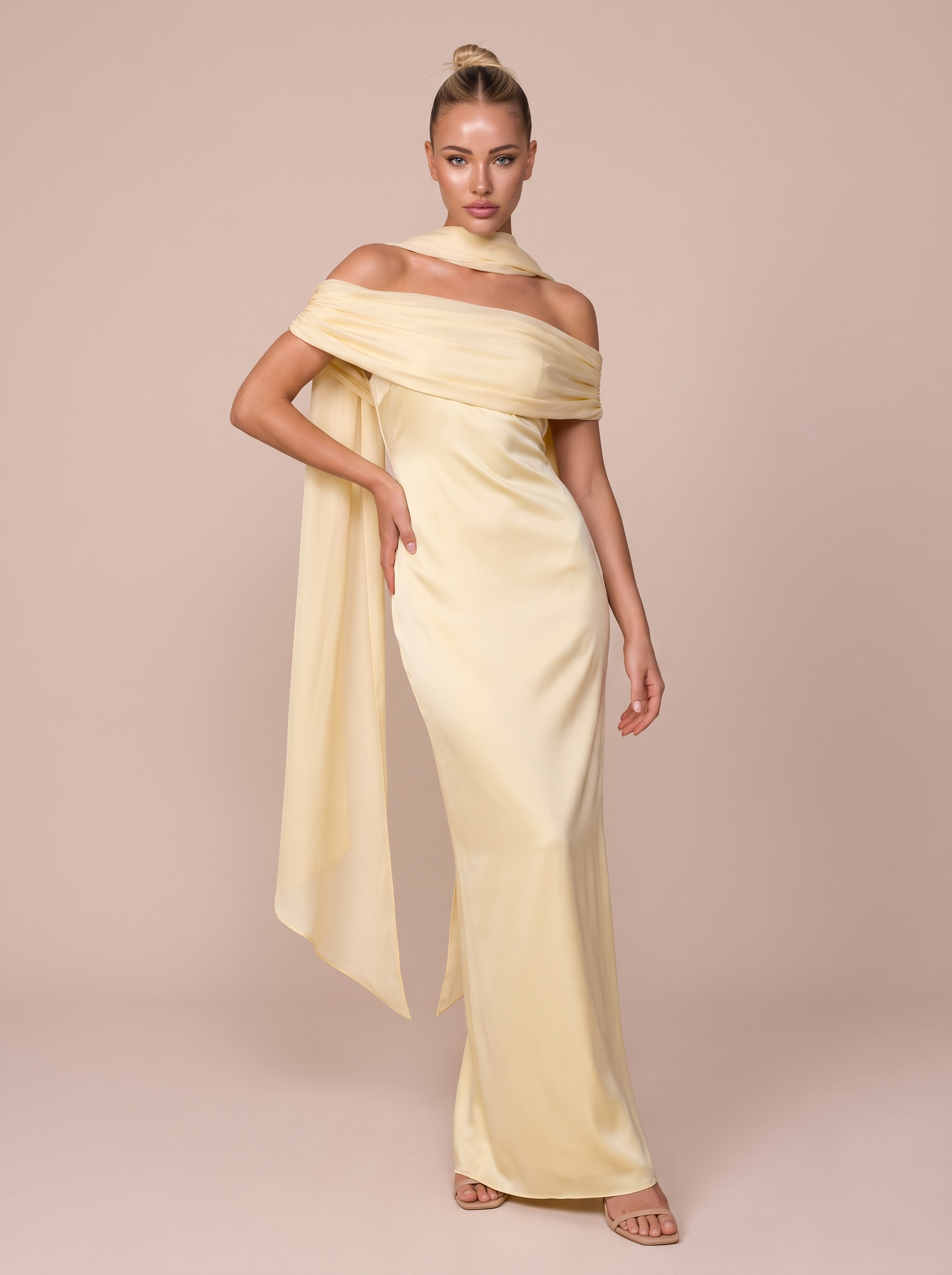 Brianna Off-Shoulder Maxi Dress