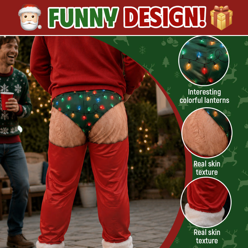 Funny Christmas Light Design Pants