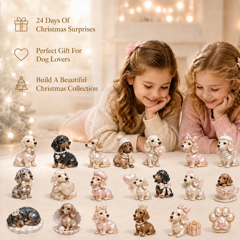 Dachshund Christmas home decorations
