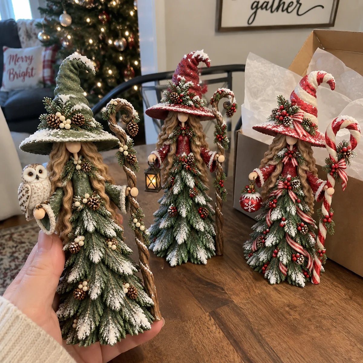 All three Winterwood Christmas Keepers
