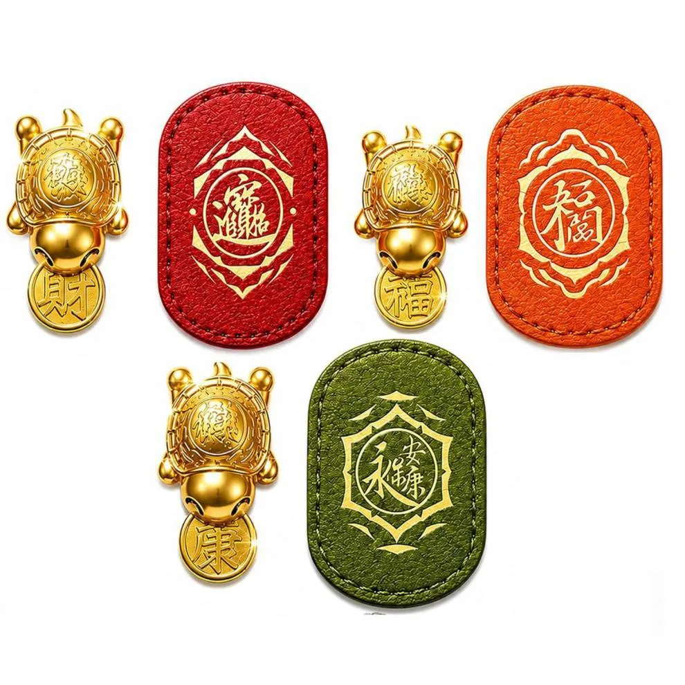2026 Golden Turtle Charm – Bites onto Luck Never Lets Go