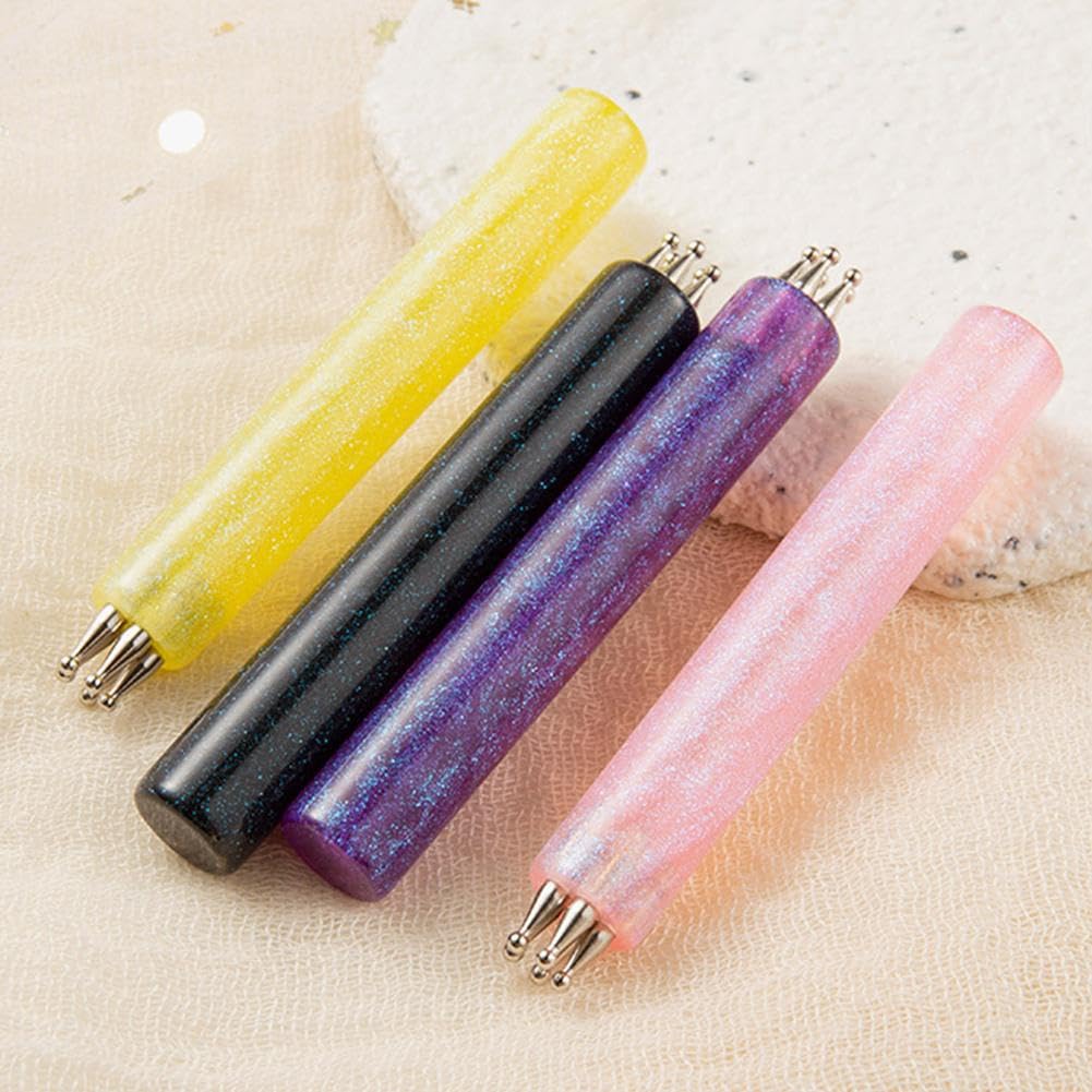 5 Petal Flower Nail Dotting Pen – DIY Floral Nail Art Tool with Stainless Steel 1.8mm Tips for Manicure Design
