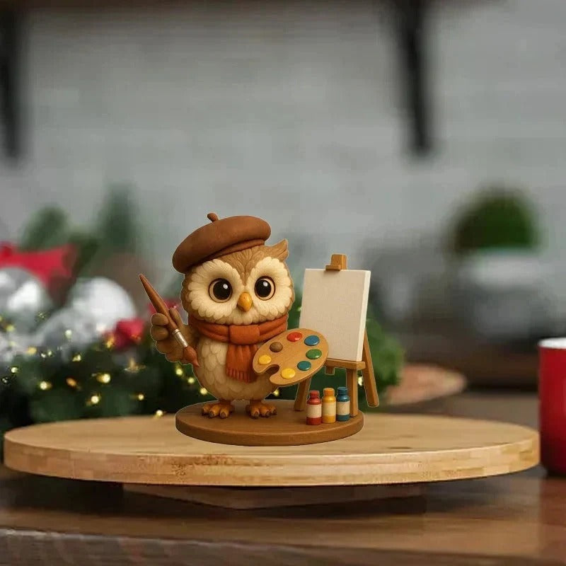 🦉 2026 Owl Advent Calendar – 24-Day Christmas Countdown with Collectible Owl Figurines