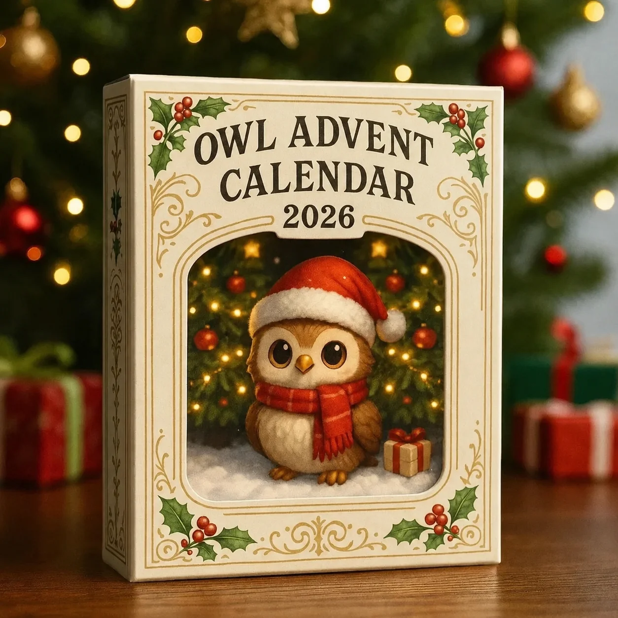 Owl Advent Calendar Daily Christmas Surprise