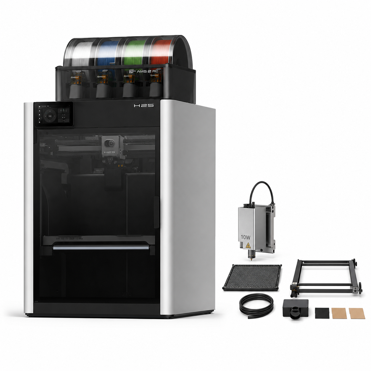 Bambu Lab H2S Large-Format High-Speed 3D Printer
