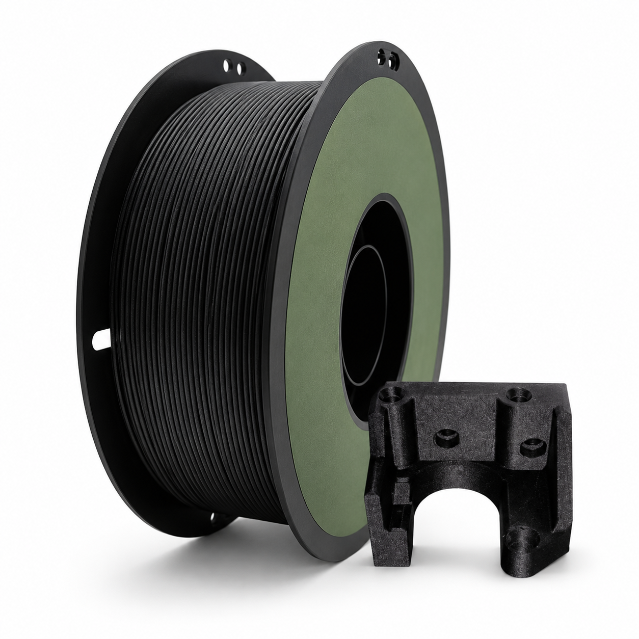 PETG-CF Carbon Fiber Filament 1.75mm 1KG – High Rigidity