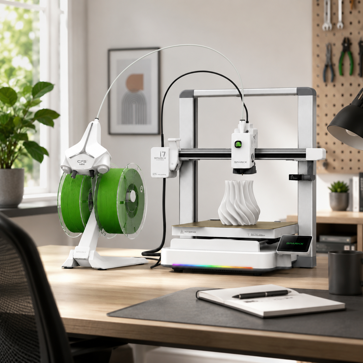 Creality SPARKX i7 High-Speed 3D Printer – Autofill & 4-Color Options