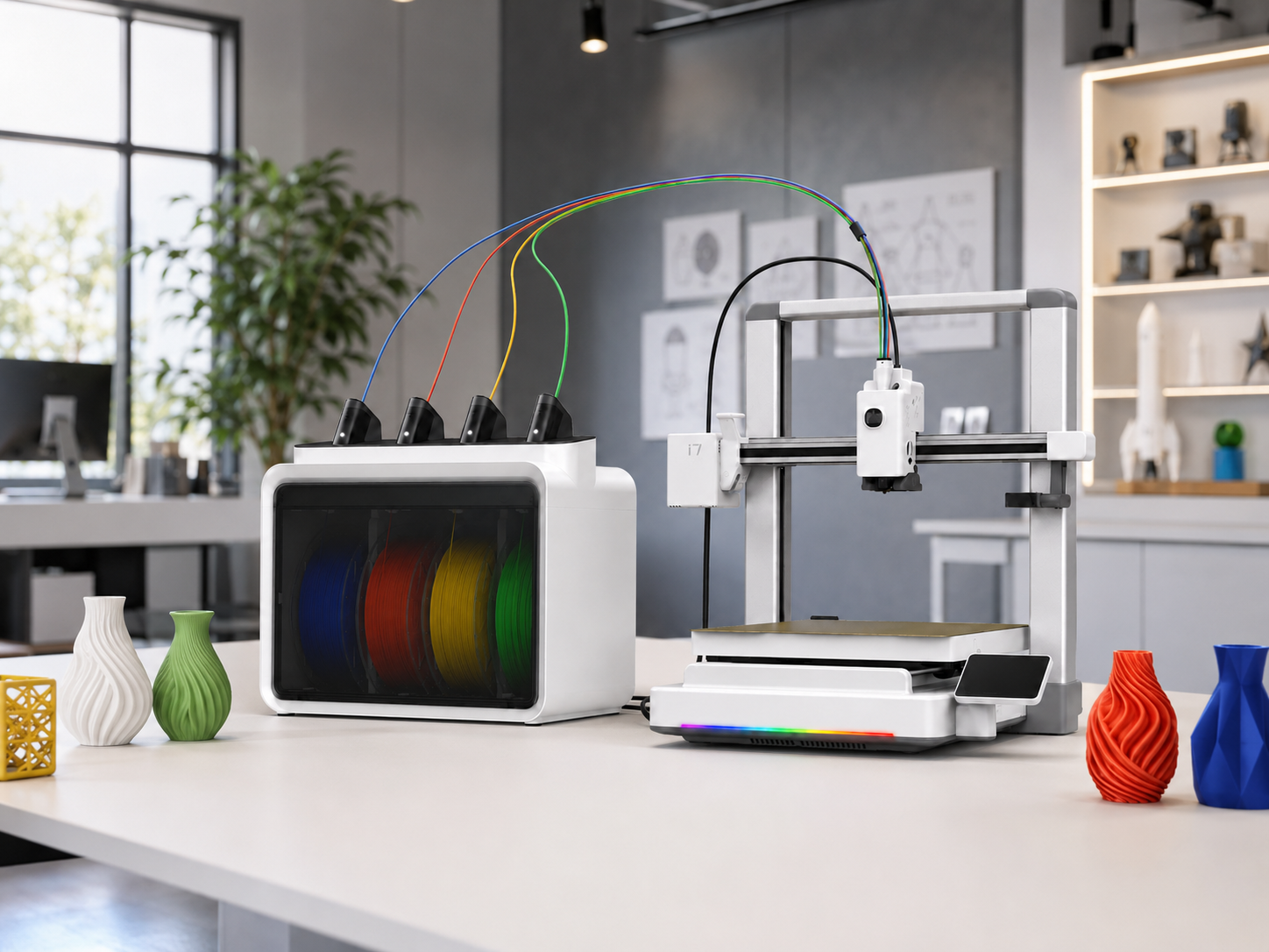 Creality SPARKX i7 High-Speed 3D Printer – Autofill & 4-Color Options