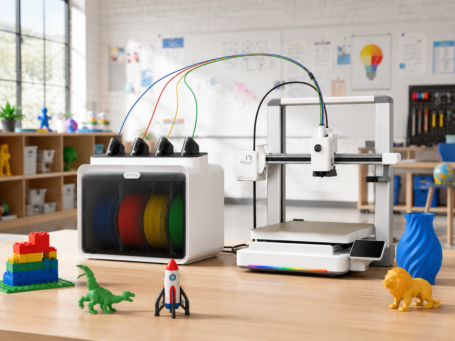 Creality SPARKX i7 High-Speed 3D Printer – Autofill & 4-Color Options